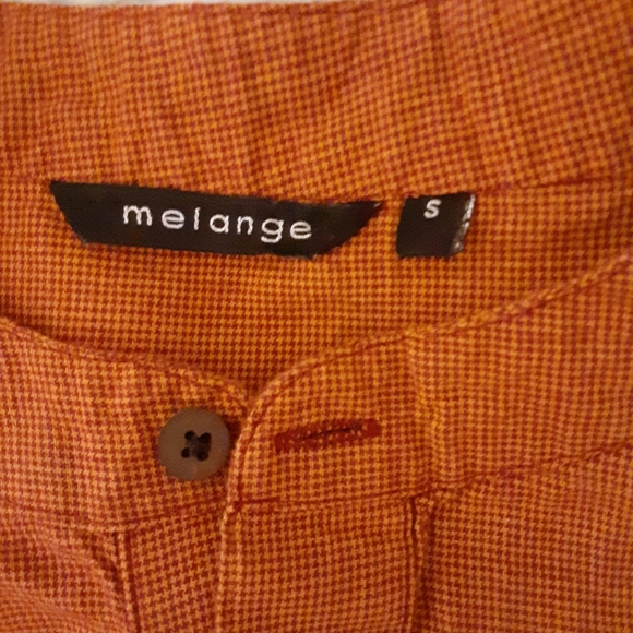 Melange 100% Cotton Tunic Dress with Designer Oversized 14" × 6½" Pockets - Picture 14 of 16